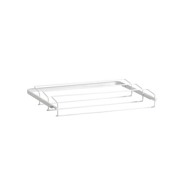SKOSTÄLL 40 ELFA 266610 UTDRAGBART VIT 605X430X96MM
