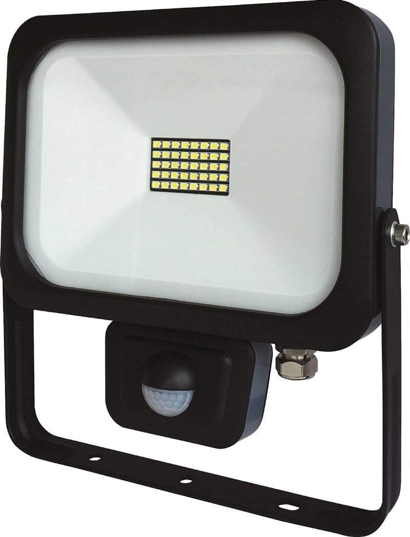 LEDSTRÅLKASTARE MED SENSOR 20W