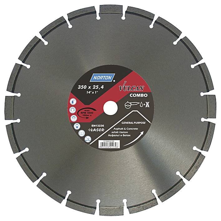DIAMANTKLINGA 300X20,0 VULC CO
