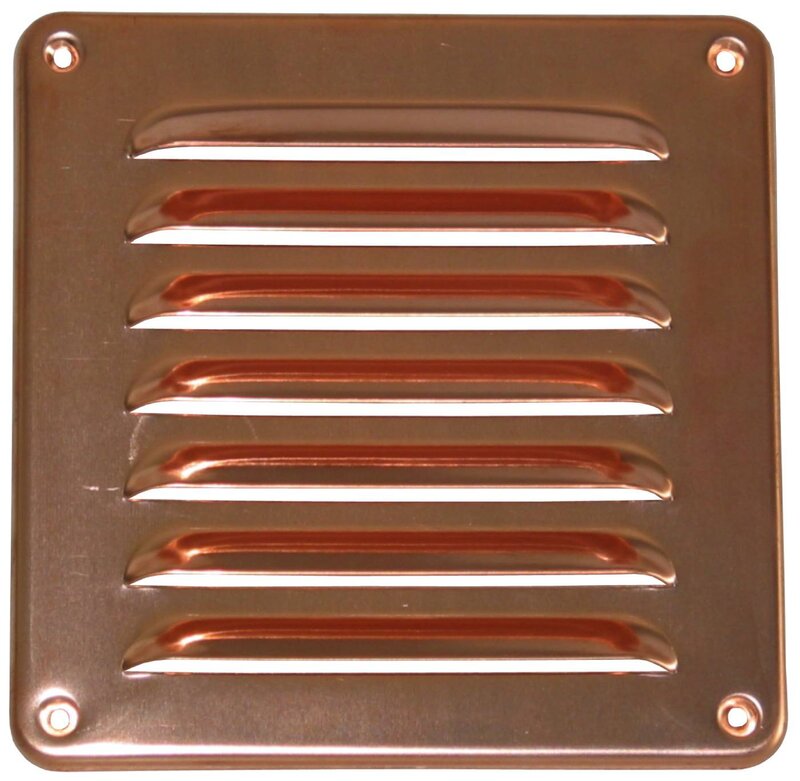VENTILGALLER FRESH KOPPAR 155X155MM