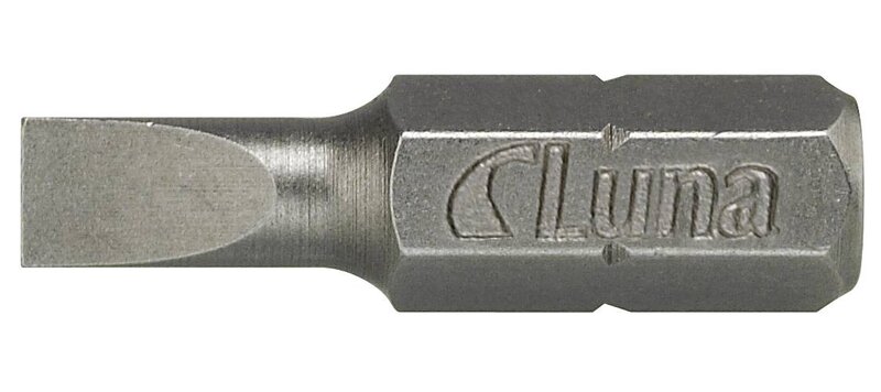 BITS 0.6X 3.5 MM 2 PACK FÄSTE 1/4