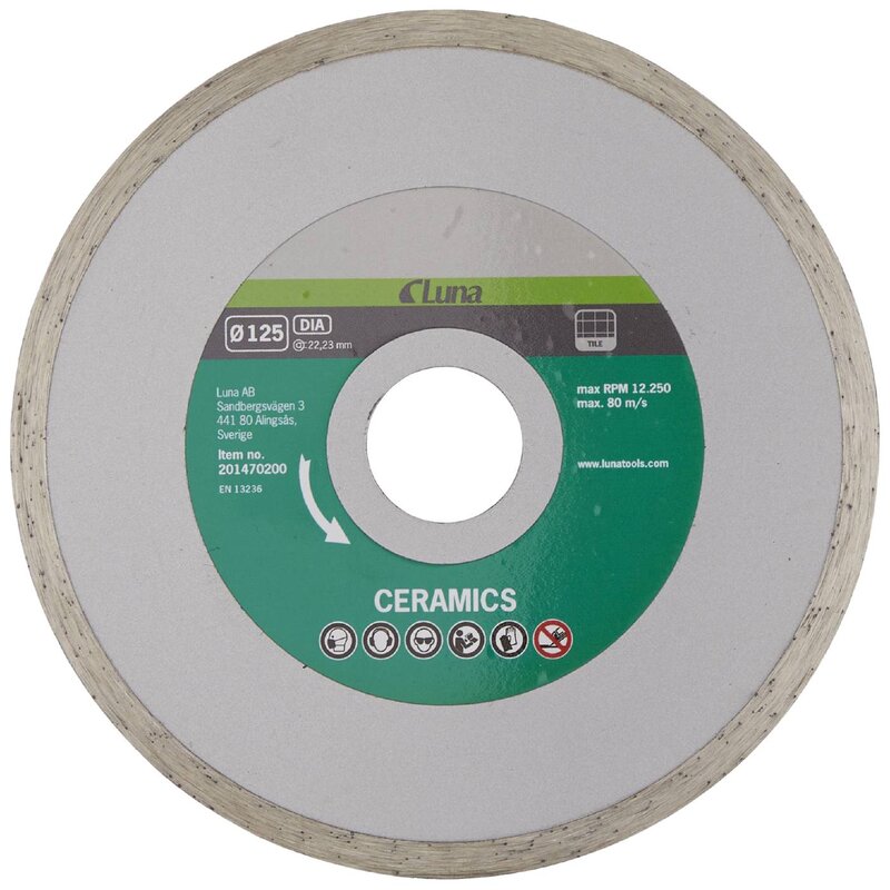 DIAMANTKLINGA 115X1,8X22 CER L