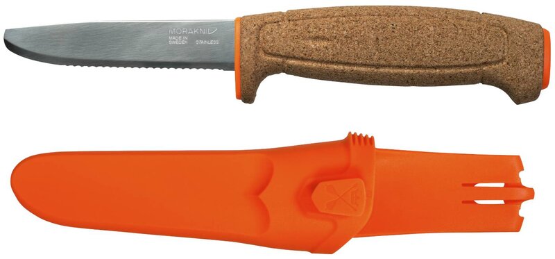 SLIDKNIV FLYTANDE TANDAD KNIV. ROSTFRITT STÅL