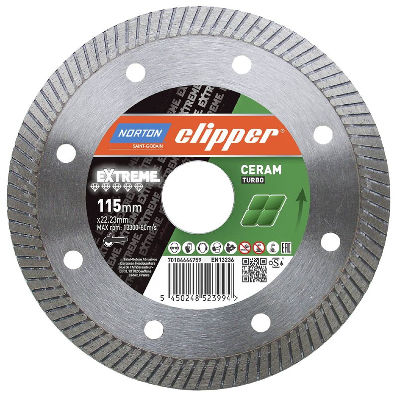 DIAMANTKLINGA EXTREME CERAMIC TURBO 115X22