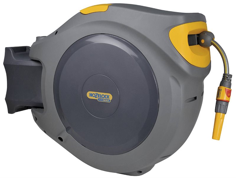 VÄGGVINDA AUTO REEL FLOWMAX 2597 HOZELOCK MED SLANG 28M