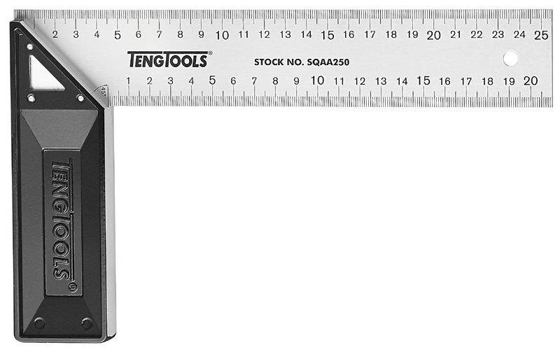 VINKELHAKE ALUMINIUM 200MM