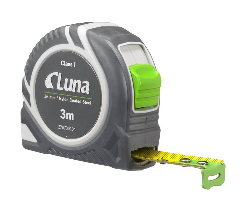 MÄTBAND LUNA PUSH LOCK 3M KLASS I