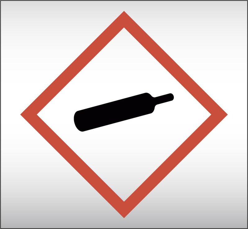 DEKAL 334004 RÖRMÄRKNING GHS04-PIKTOGRAM GAS 40MM X 5M