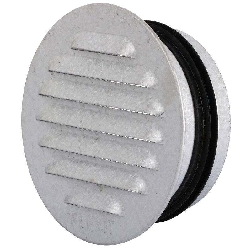 GALLER RUND MED STOS FLEXIT STÅL DIAMETER 100MM