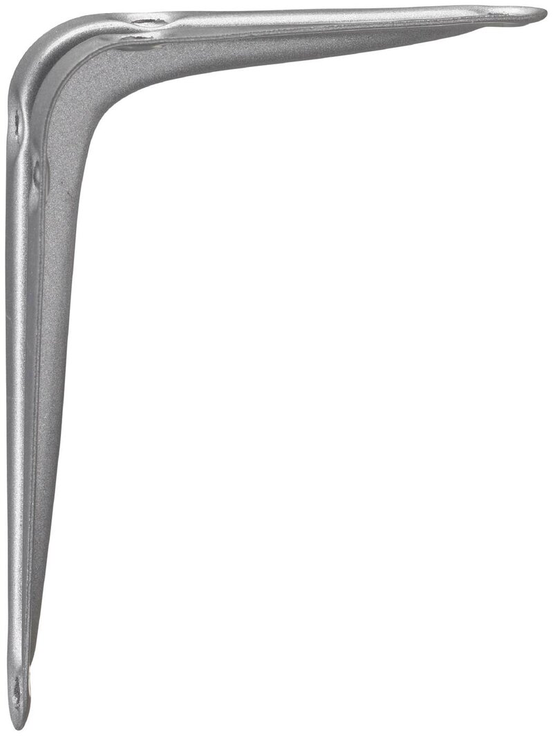 KONSOL STRUKTUR PLÅT SILVERGRÅ 75X100MM