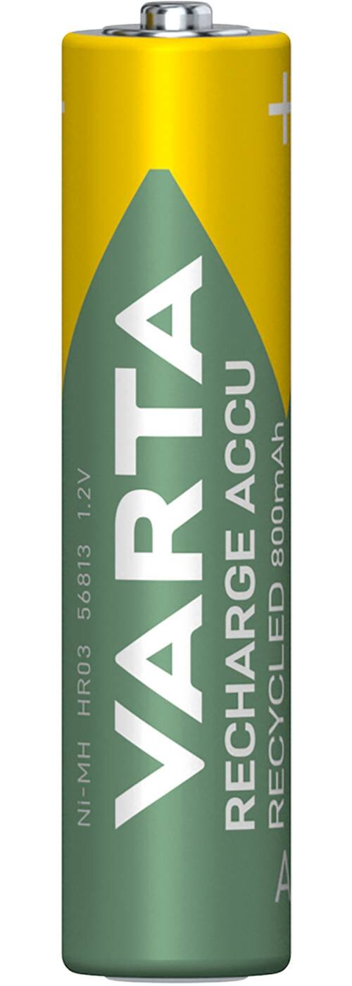 BATTERI VARTA UPPLADDNINGSBART NI-MH AAA 800MAH RECYCLED