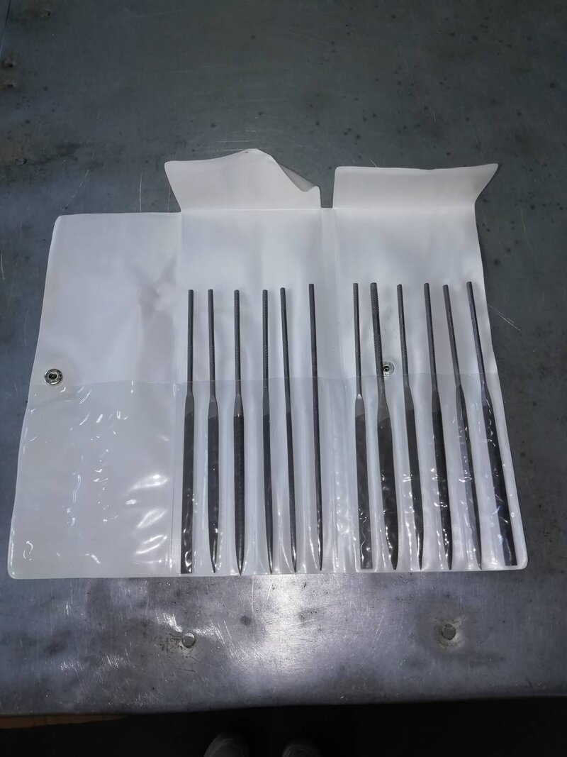 FILSET NÅLFILAR BLUDAN 12 ST 160MM